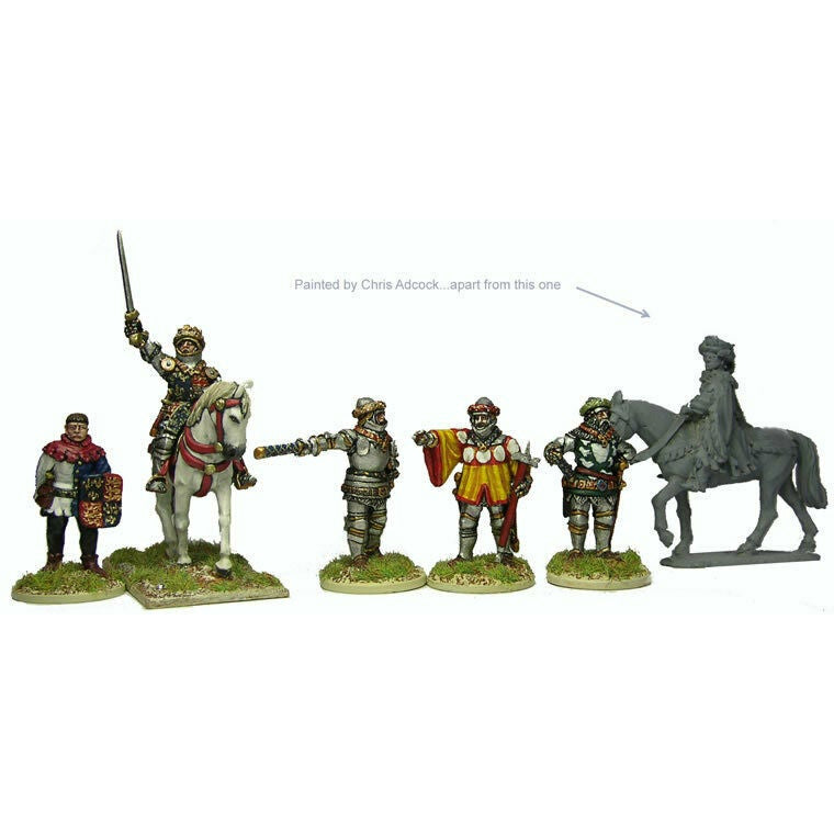 Perry Miniatures Henry V, Mounted, and Command New - Tistaminis