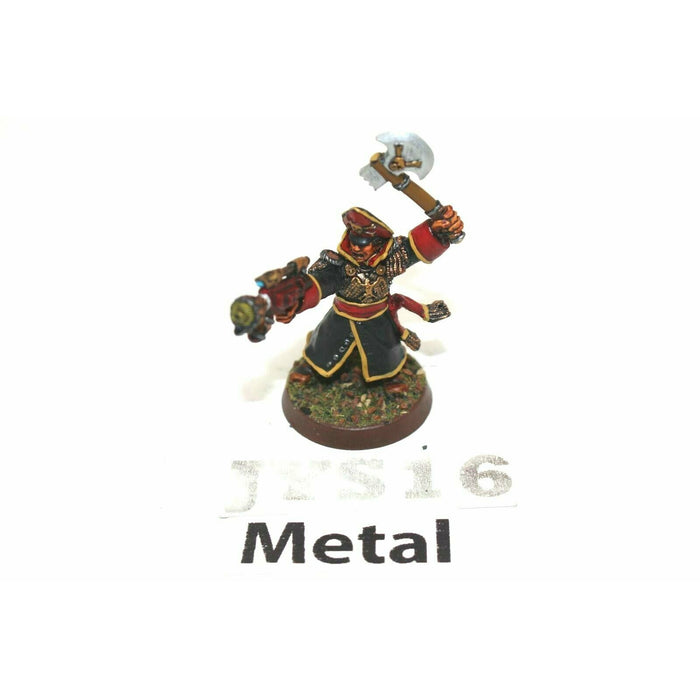 Warhammer Imperial Guard Commissar Well Painted Metal JYS16 - Tistaminis