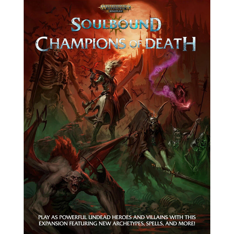 WARHAMMER AOS SOULBOUND CHAMPIONS OF DEATH Aug 1 Pre-Order - Tistaminis
