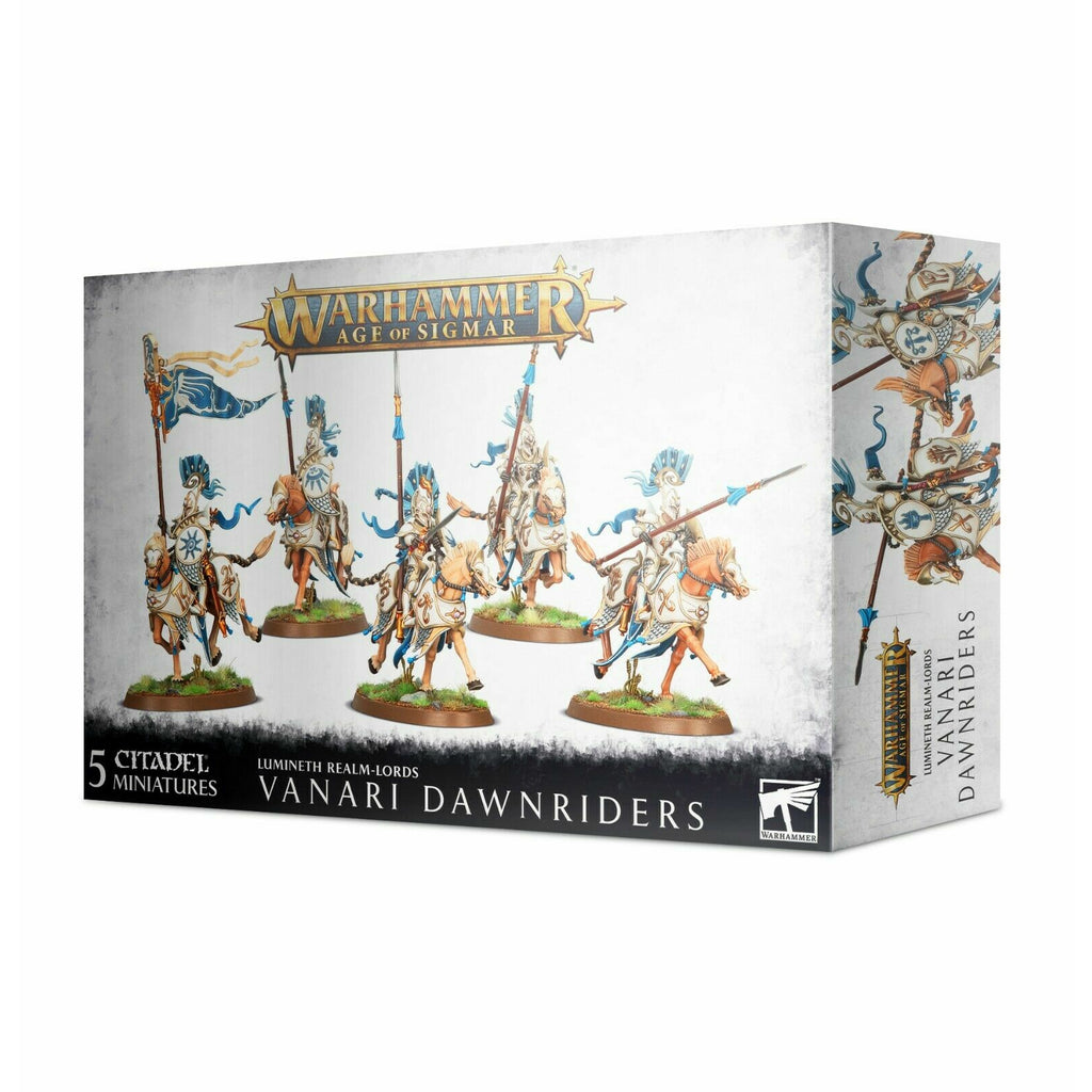 Warhammer LUMINETH REALM-LORDS: VANARI DAWNRIDERS New - TISTA MINIS