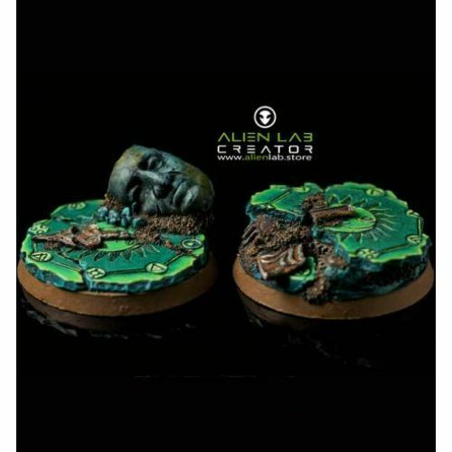 Alien Lab Miniatures ARCANE RUINS ROUND BASES 40MM New - Tistaminis