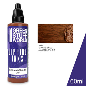 Green Stuff World Dipping ink 60 ml - AMBERGLOW DIP New - Tistaminis