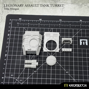 Kromlech Legionary Assault Tank Turret: Twin Minigun - TISTA MINIS
