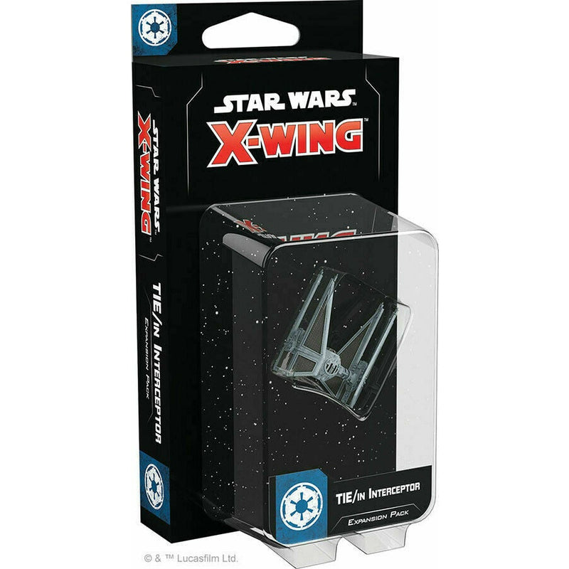 Star Wars X-Wing 2nd Ed: Tie / In Interceptor Expansion Pack New - TISTA MINIS