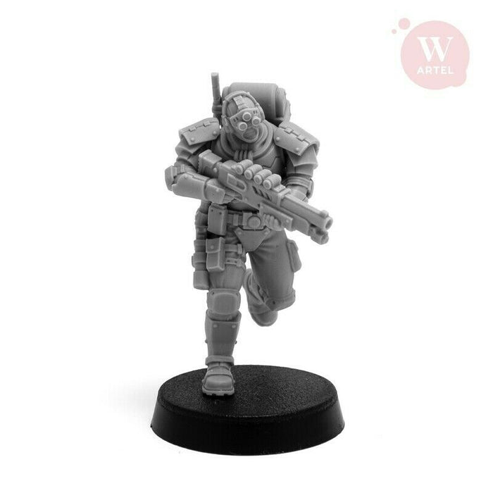 Artel Miniatures - Scout ' N' Recon Squad + Heavy Weapon Specialist 28mm New - TISTA MINIS