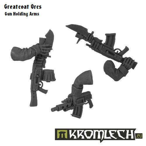 Kromlech Greatcoats Gun Holding Arms New - TISTA MINIS