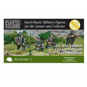 Plastic Soldier Company 15mm GERMAN FALLSCHIRMJAEGER New - TISTA MINIS