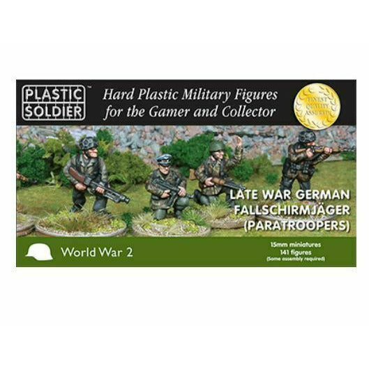 Plastic Soldier Company 15mm GERMAN FALLSCHIRMJAEGER New - TISTA MINIS