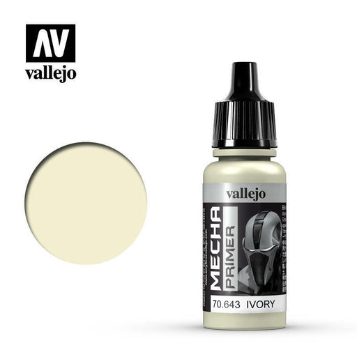 Vallejo Mecha Colour Paint Ivory Primer (70.643) - Tistaminis