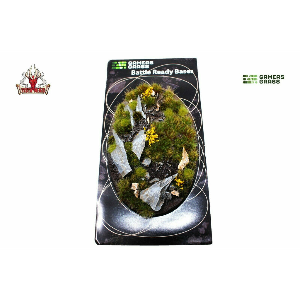 Gamers Grass Highland Bases Oval 105mm (x1) - TISTA MINIS