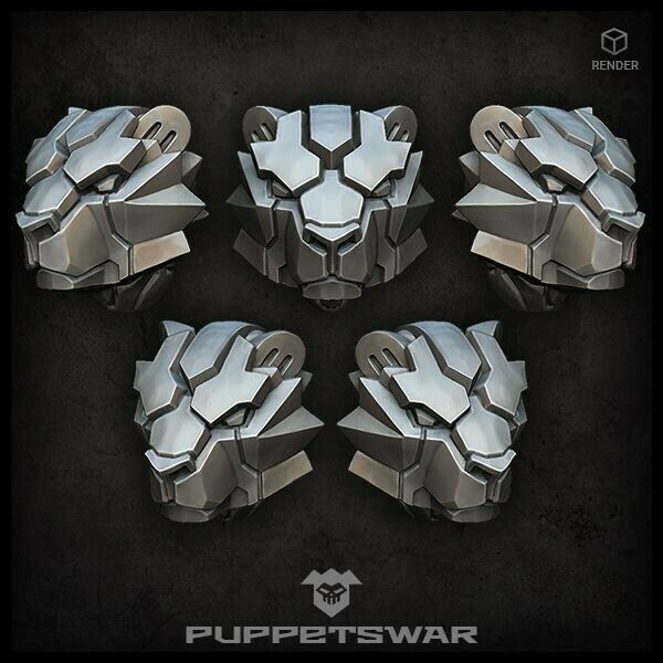 Puppets War Bear Helmets New - Tistaminis