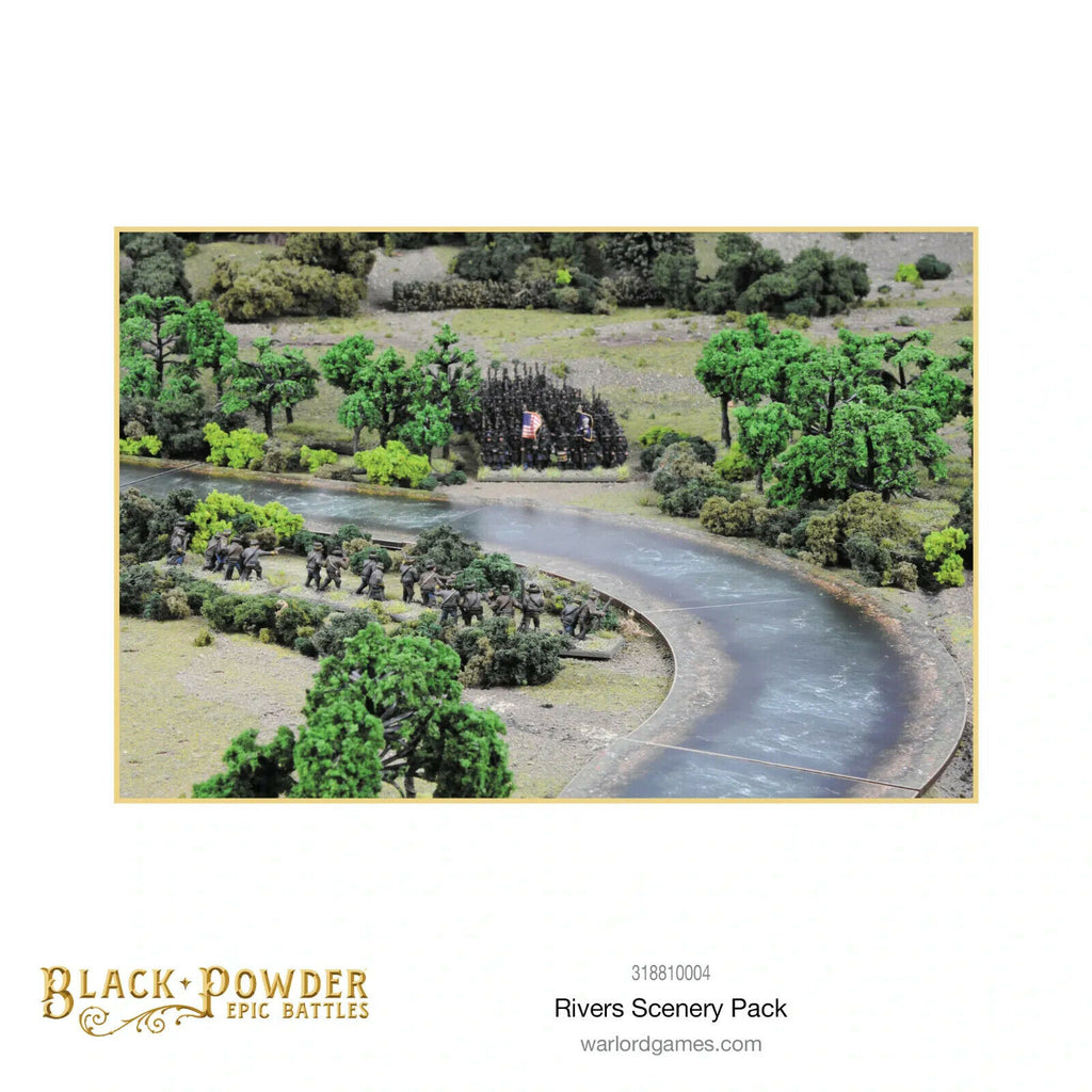 Black Powder & Epic Battles - Rivers Scenery Pack New - Tistaminis