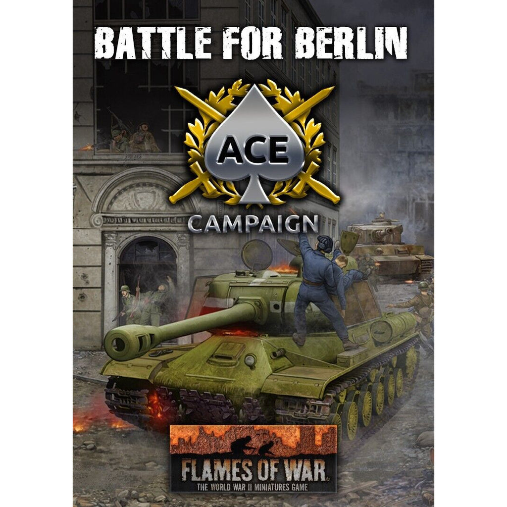 Flames of War Battle For Berlin Ace Campaign Card Pack Feb 15th Pre-Order - Tistaminis