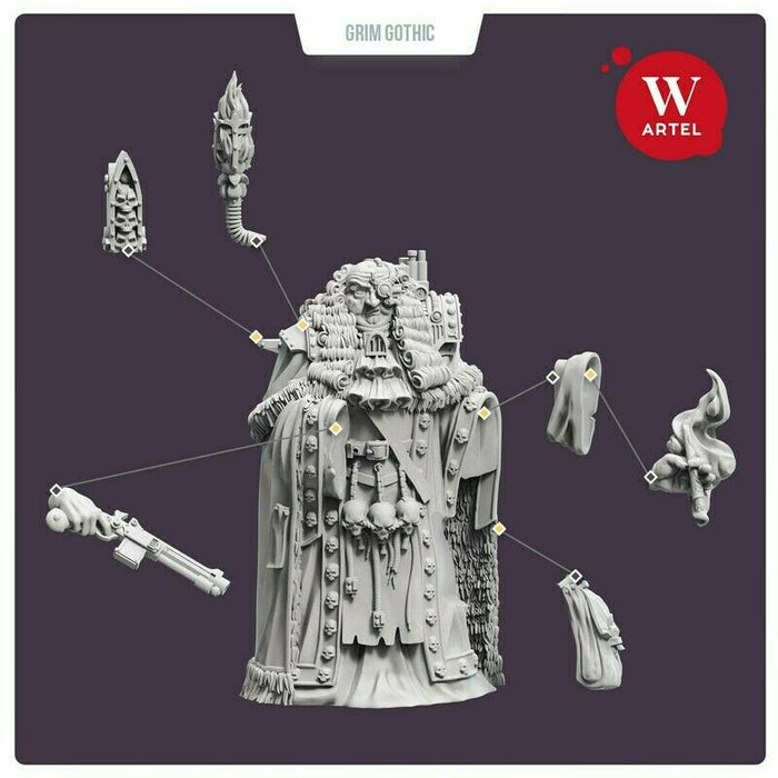 Artel Miniatures - Grim Gothic Judge Julio de la Inzidioso 28mm New - TISTA MINIS