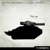 Kromlech Battle Tank Turret: Gatling Cannon - TISTA MINIS