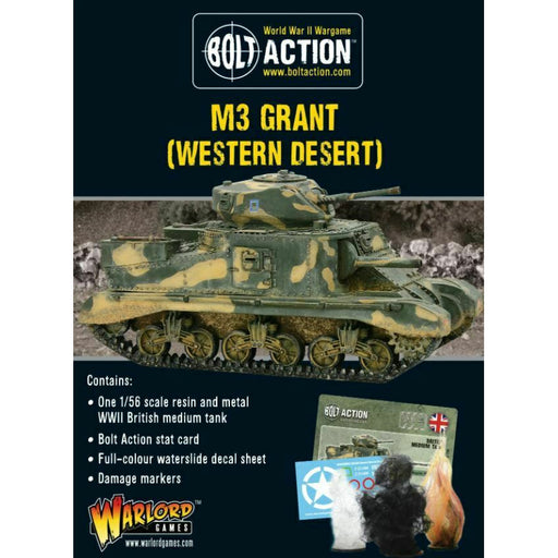 Bolt Action M3 Grant (Western Desert) New - TISTA MINIS