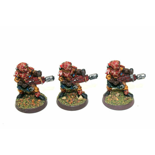 Warhammer Imperial Guard Cadian With Melta Guns Metal Well Painted JYS14 - Tistaminis