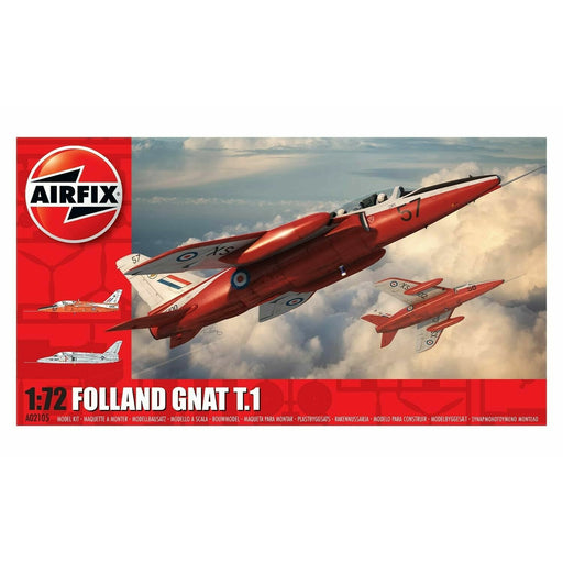 Airfix FOLLAND GNAT T.1 AIR02105 (1/72) New - TISTA MINIS