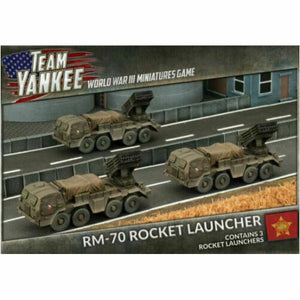 World War III: Team Yankee Warsaw Pact RM70 Rocket Launcher Battery (x3) New - TISTA MINIS