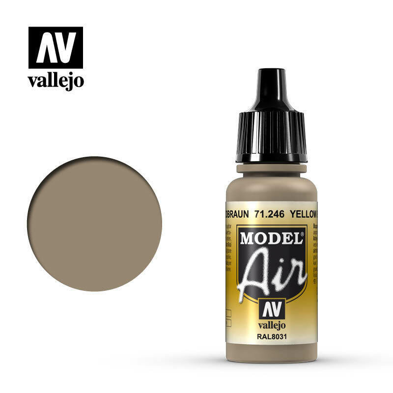Vallejo Model Air Paint Yellow Beige (71.246) - Tistaminis