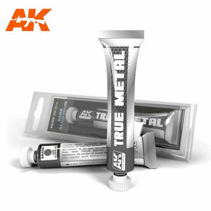 AK Interactive True Metal Dark Aluminium New - TISTA MINIS