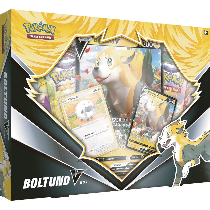 Pokemon Boltund V Box Set New - Tistaminis