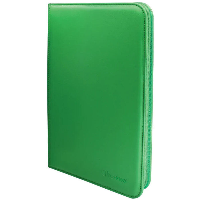 ULTRA PRO BINDER 9 POCKET VIVID ZIPPERED GREEN New - Tistaminis