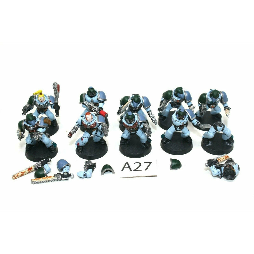 Warhammer Space Marines Space Wolves Grey Hunters Squad Incomplete - A27 - TISTA MINIS