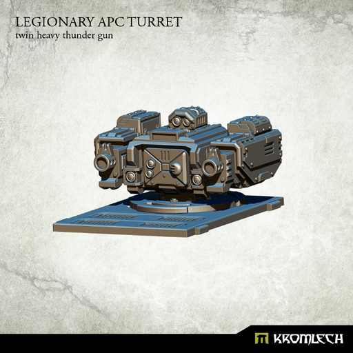 Kromlech Legionary APC Turret: Twin Heavy Thunder Gun - TISTA MINIS