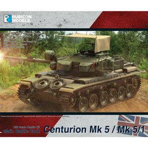 Rubicon British Centurion MBT Mk 5 / Mk 5/1 (FV4011) Main Battle Tank New - Tistaminis
