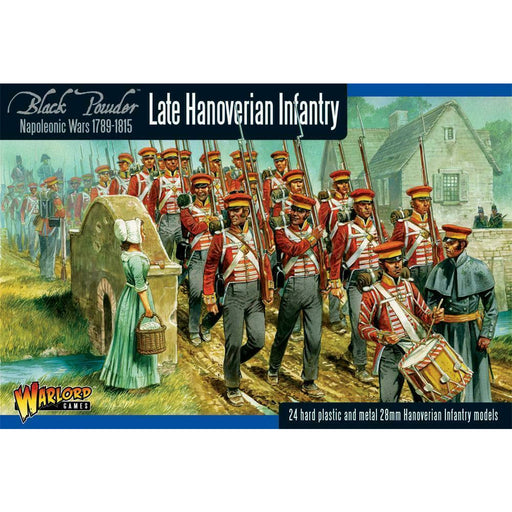 Black Powder Napoleonic Wars 1789-1815 Napoleonic Hanoverian Infantry (24) New - TISTA MINIS