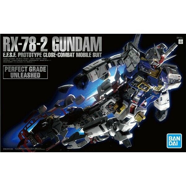 Bandai Gundam PG UNLEASHED 1/60 RX-78-2 GUNDAM New - Tistaminis
