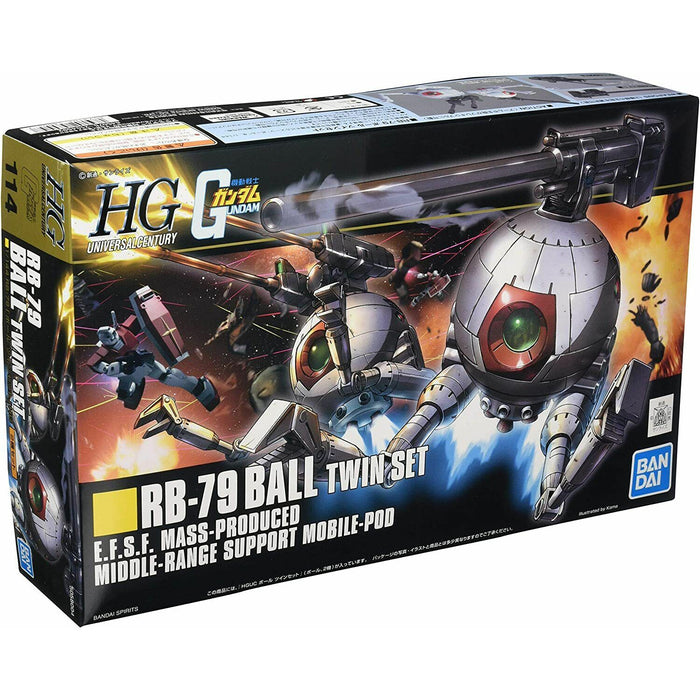 Bandai Gundam HGUC 1/144 #114 Ball Twin Set New - Tistaminis