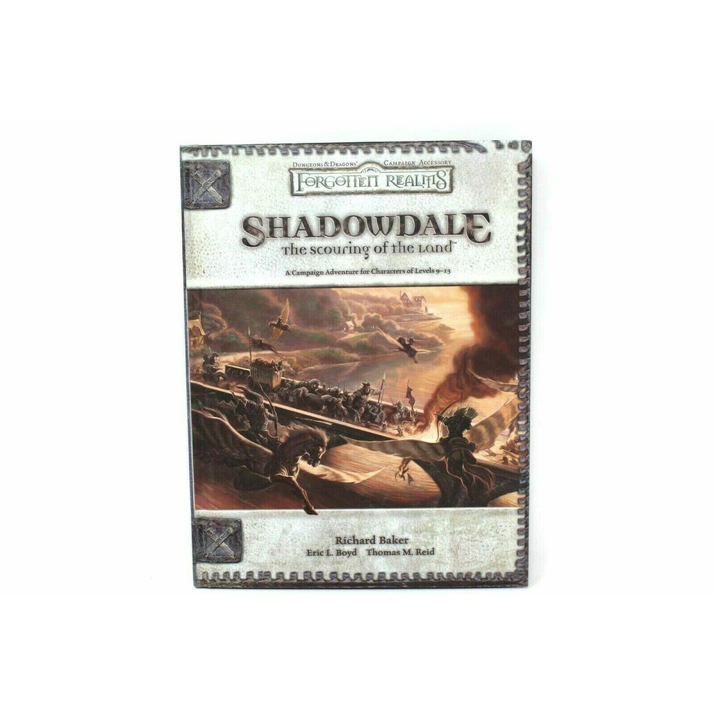 Dungeons and Dragons Forgotten Realms Shadowdale The Scouring of the Land New - TISTA MINIS