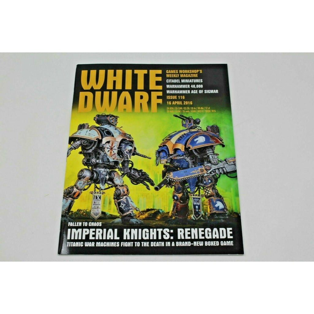 Warhammer White Dwarf Small Issue 11 April 2016 - WD3 | TISTAMINIS
