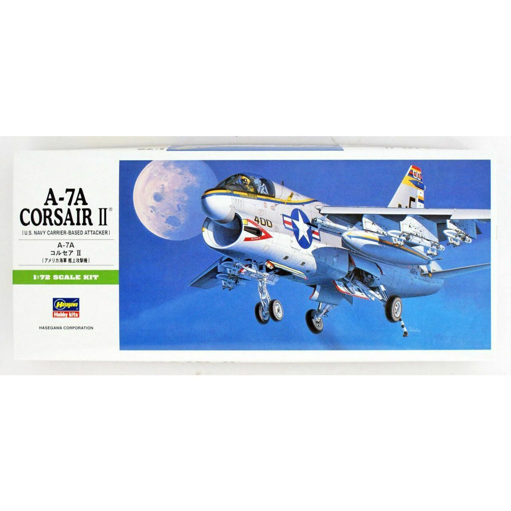 Hasegawa 1/72 A-7A Corsair II (U.S. Navy Carrier-Based Attacker) New - Tistaminis