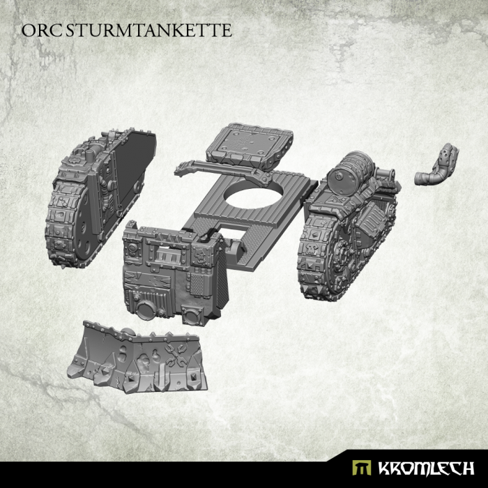 Kromlech Orc Sturmtankette New - TISTA MINIS