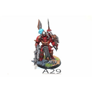 Warhammer Chaos Space Marines Lord In Terminator Armour Well Painted - JYS28 - Tistaminis