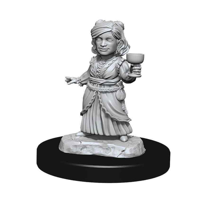 D&D Nolzur's Marvelous Unpainted Minis13: Silver Dragon Wyrm./Halfling Fem. New - TISTA MINIS