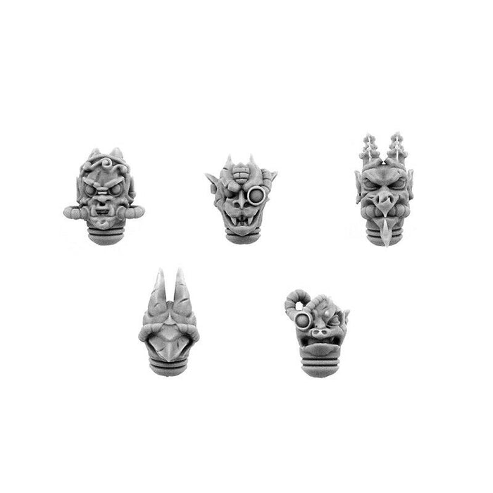 Wargames Exclusive - CHAOS GOTHIC GARGOYLES HEADS (5U) New - TISTA MINIS