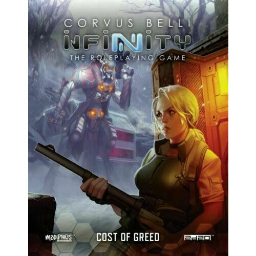 Infinity: RPG Cost of Greed (BOOK) New - TISTA MINIS