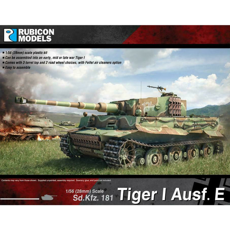Rubicon German Tiger I Ausf E New - Tistaminis