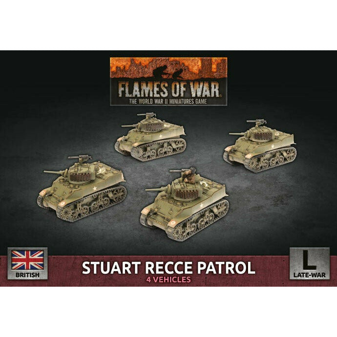 British Stuart Recce Patrol New - TISTA MINIS