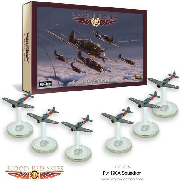 Blood Red Skies FW 190 Squadron New - TISTA MINIS