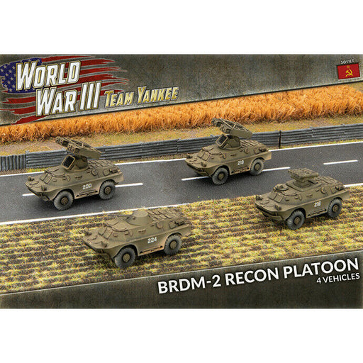 Team Yankee Soviet BDRM-2 Recon Patrol New - Tistaminis