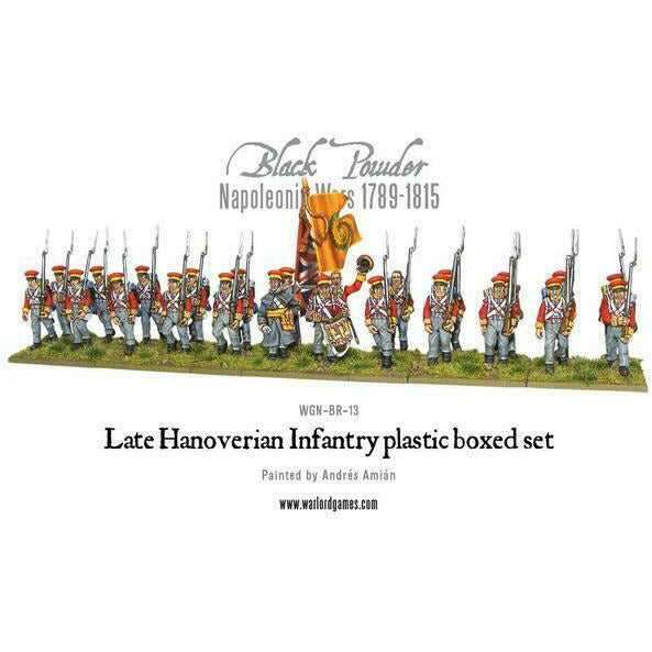 Black Powder Napoleonic Wars 1789-1815 Napoleonic Hanoverian Infantry (24) New - TISTA MINIS