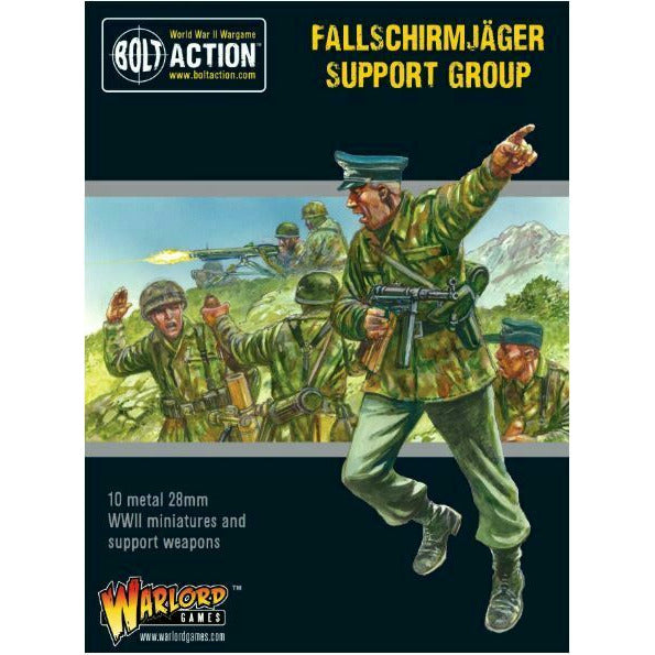 Bolt Action Fallschirmjager Support Group New - TISTA MINIS