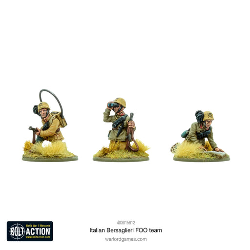 Bolt Action Italian Bersaglieri FOO team New - Tistaminis