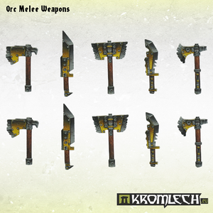 Kromlech Orc Melee Weapons - TISTA MINIS