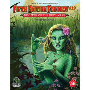 Dungeon Crawl Classic	FIFTH EDITION FANTASY #19: DENIZENS OF THE REED MAZE New - Tistaminis
